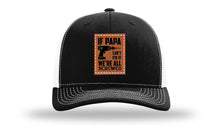 Load image into Gallery viewer, If Papa Can't Fix It Leather Patch Richardson 112 Hat