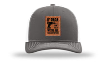 Load image into Gallery viewer, If Papa Can't Fix It Leather Patch Richardson 112 Hat
