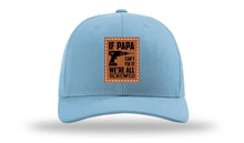 Load image into Gallery viewer, If Papa Can't Fix It Leather Patch Richardson 112 Hat
