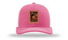 Load image into Gallery viewer, If Papa Can't Fix It Leather Patch Richardson 112 Hat