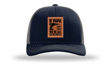 Load image into Gallery viewer, If Papa Can't Fix It Leather Patch Richardson 112 Hat