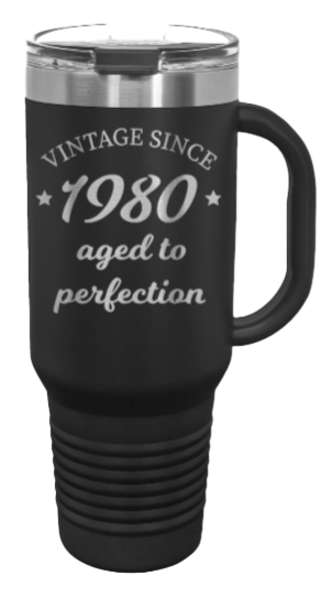 Aged To Perfection 40oz Handle Mug Laser Engraved
