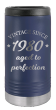 Load image into Gallery viewer, Aged To Perfection Laser Engraved Slim Can Insulated Koosie
