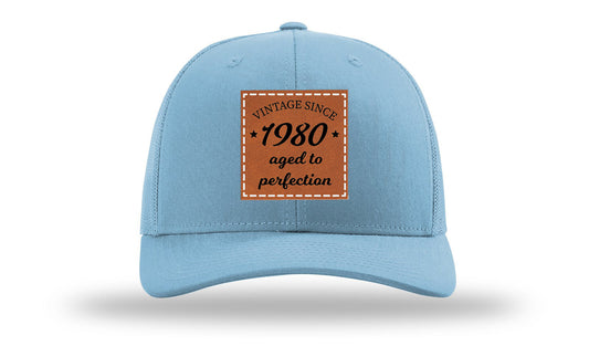 Aged To Perfection Leather Patch Richardson 112 Hat