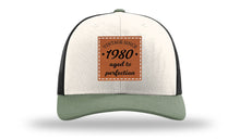 Load image into Gallery viewer, Aged To Perfection Leather Patch Richardson 112 Hat