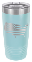 Load image into Gallery viewer, USA Flag Cutout - 20oz Tumbler
