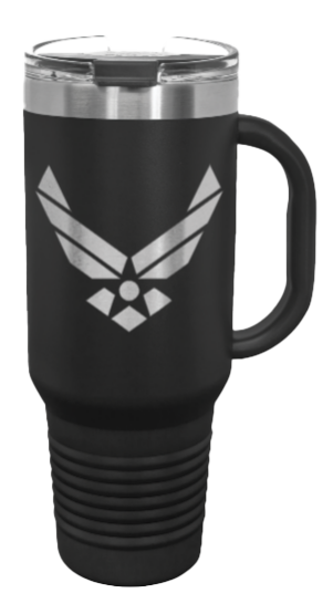 Air Force 40oz Handle Mug Laser Engraved