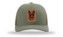 Load image into Gallery viewer, German Sheppard Leather Patch Richardson 112 Hat