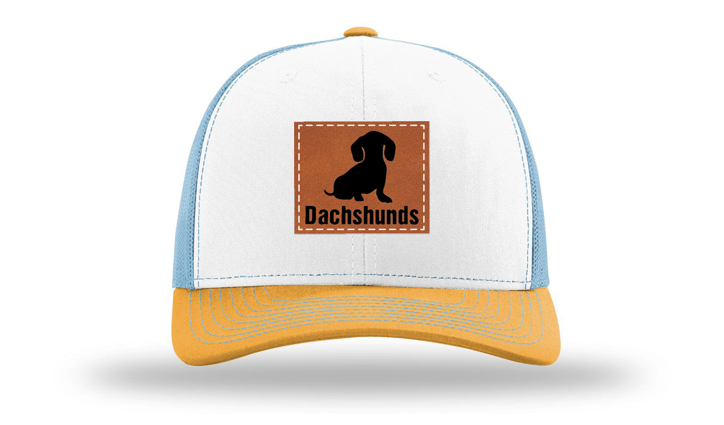 Dachshunds Leather Patch Richardson 112 Hat