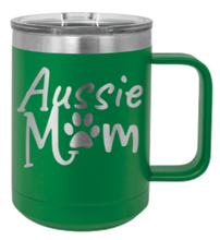 Load image into Gallery viewer, Aussie Mom Laser Engraved Mug (Etched)
