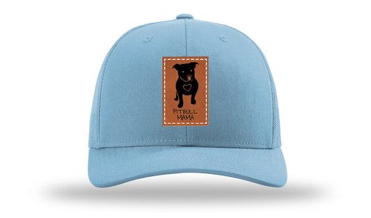 Pitbull Mama Leather Patch Richardson 112 Hat