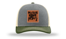 Load image into Gallery viewer, My Kids Have Paws Leather Patch Richardson 112 Hat