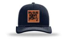 Load image into Gallery viewer, My Kids Have Paws Leather Patch Richardson 112 Hat