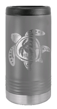 Load image into Gallery viewer, Turtle Laser Engraved Slim Can Insulated Koosie
