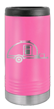 Load image into Gallery viewer, Camper Laser Engraved Slim Can Insulated Koosie
