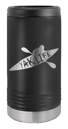 Yak Life Laser Engraved Slim Can Insulated Koosie