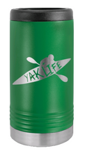 Load image into Gallery viewer, Yak Life Laser Engraved Slim Can Insulated Koosie

