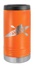 Load image into Gallery viewer, Yak Life Laser Engraved Slim Can Insulated Koosie

