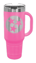 Load image into Gallery viewer, Tennessee Tri-Star 40oz Handle Mug Laser Engraved
