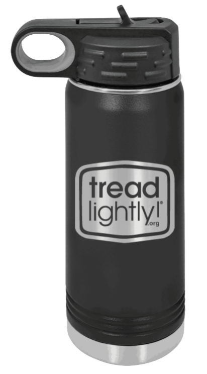 Tread Lightly! 20oz Water Bottle