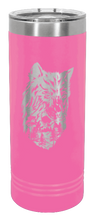 Load image into Gallery viewer, Wolf With Trees Laser Engraved Skinny Tumbler (Etched)
