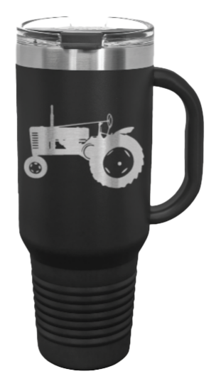 Tractor 2 40oz Handle Mug Laser Engraved