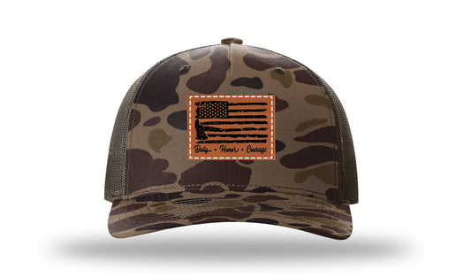 Bark Duck Camo / Brown