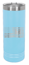 Load image into Gallery viewer, EMS Flag Laser Engraved Skinny Tumbler (Etched)
