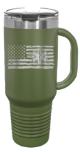 Load image into Gallery viewer, EMS Flag 40oz Handle Mug Laser Engraved
