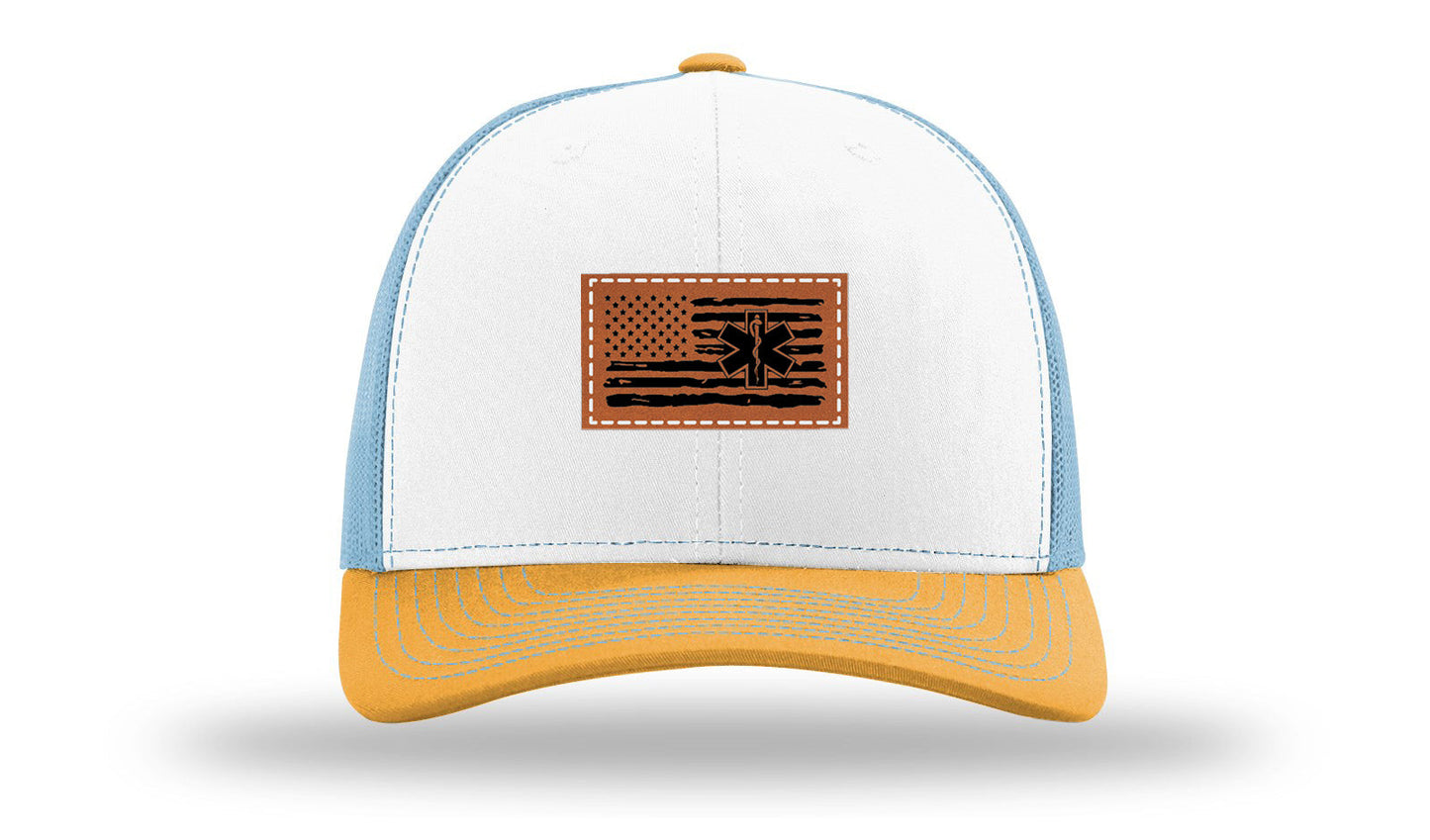 White / Columbia Blue / Yellow
