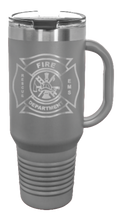 Load image into Gallery viewer, Firefighter 40oz Handle Mug Laser Engraved
