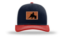 Load image into Gallery viewer, Barrel Racer Leather Patch Richardson 112 Hat