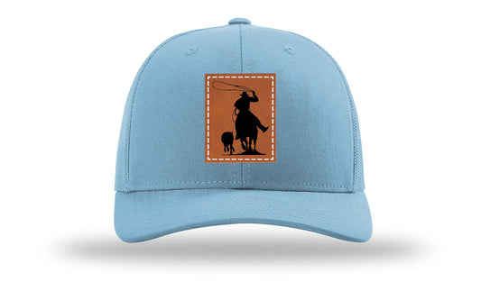 Calf Roper Leather Patch Richardson 112 Hat
