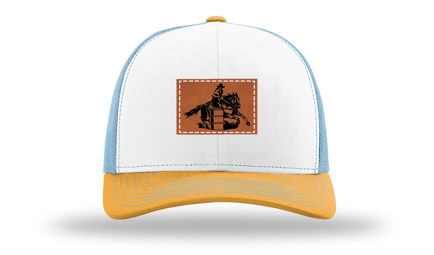 Barrel Racer 2 Leather Patch Richardson 112 Hat