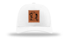 Load image into Gallery viewer, Horseshoe Name Leather Patch Richardson 112 Hat