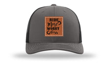 Load image into Gallery viewer, Ride More Worry Less Leather Patch Richardson 112 Hat