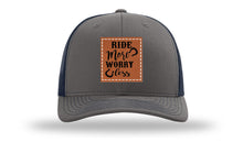 Load image into Gallery viewer, Ride More Worry Less Leather Patch Richardson 112 Hat