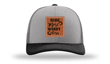 Load image into Gallery viewer, Ride More Worry Less Leather Patch Richardson 112 Hat