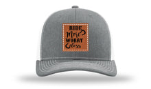 Load image into Gallery viewer, Ride More Worry Less Leather Patch Richardson 112 Hat