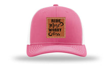 Load image into Gallery viewer, Ride More Worry Less Leather Patch Richardson 112 Hat