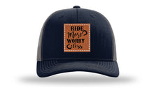 Load image into Gallery viewer, Ride More Worry Less Leather Patch Richardson 112 Hat