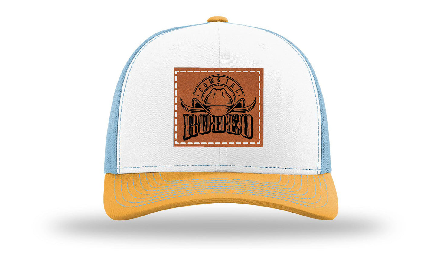 Rodeo Cowgirl Leather Patch Richardson 112 Hat