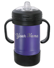 Load image into Gallery viewer, Sippy Cup with Your Name Laser Engraved
