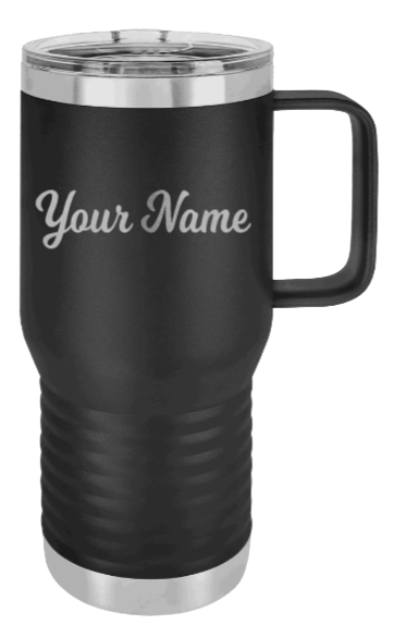 20oz Mug with Your Name Laser Engraved