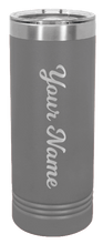 Load image into Gallery viewer, 22oz Skinny Tumbler with Your Name Laser Engraved
