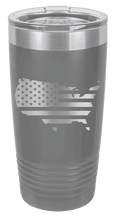Load image into Gallery viewer, USA Flag Cutout - 20oz Tumbler