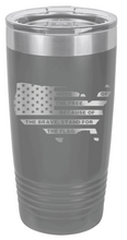 Load image into Gallery viewer, Home Of The Free Flag - 20oz Tumbler