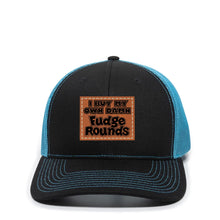Load image into Gallery viewer, Fudge Rounds Leather Patch Hat
