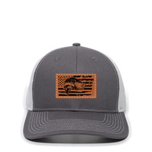 Load image into Gallery viewer, Bass Flag Leather Patch Hat

