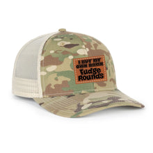 Load image into Gallery viewer, Fudge Rounds Leather Patch Hat
